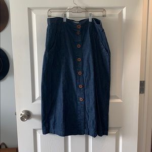 Denim Skirt